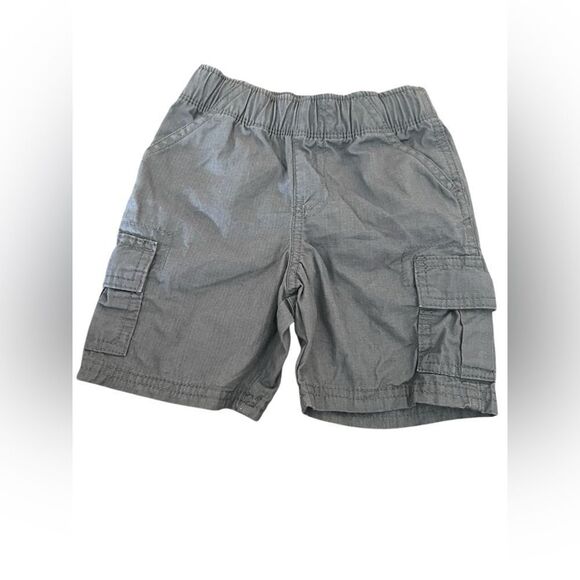 THE CHILDRENS PLACE Kids Cargo Shorts Set - Gray and Tan - Picture 3 of 6